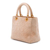 Secondhand Dior Medium Suede Cannage Lady Dior