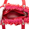 Secondhand Dior Medium Tweed Fringe Rhinestone Lady Dior