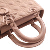 Secondhand Dior Medium Ultra Matte Calfskin Cannage Lady Dior