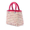 Secondhand Dior Medium Woven Raffia Lady Dior