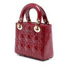 Secondhand Dior Mini Patent Cannage Lady Dior