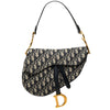 Secondhand Dior Oblique Canvas Saddle Bag