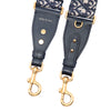 Secondhand Dior Oblique Embroidered Canvas Bag Strap