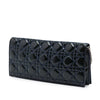 Secondhand Dior Patent Cannage Lady Dior Clutch with Chain