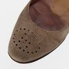 Hermès Beige Suede Ballet Flats - 2000s Second hand