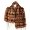 Gianfranco Ferré Brown Marten Fur Scarf - 2000s Second hand