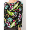 Prada Multicolor Floral Silk Blouse - 2010s Second hand