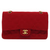 Chanel Vintage Classic Double Flap Bag Quilted Canvas