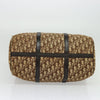 Christian Dior Vintage Trotter Boston Bag Canvas