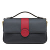 Secondhand Fendi Bicolor Leather Double F Baguette Satchel