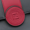 Secondhand Fendi Bicolor Leather Double F Baguette Satchel