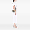 Secondhand Fendi Calfskin and Canvas FF 1974 Flat Baguette Crossbody
