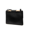 Secondhand Fendi Calfskin and Canvas FF 1974 Flat Baguette Crossbody