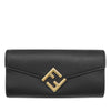 Fendi Leather FF Diamonds Continental Wallet Secondhand
