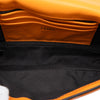 Secondhand Fendi Mini Zucca Embossed Leather Baguette Satchel