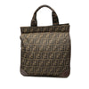 Secondhand Fendi Zucca Canvas Shopping Tote