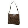Secondhand Fendi Zucca Canvas Shoulder Bag