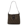 Secondhand Fendi Zucca Canvas Shoulder Bag