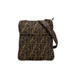 Secondhand Fendi Zucca Canvas Skull Crossbody