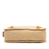 Secondhand Fendi Zucchino Canvas F Charm Crossbody