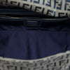 Secondhand Fendi Zucchino Double Flap Slhoulder Bag