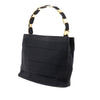 Secondhand Ferragamo Nylon Tiered Grosgrain Vara Satchel