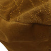 Secondhand Ferragamo Stitched Suede Tassel Crossbody
