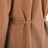 Secondhand Gucci by Tom Ford Camel Two-Piece Pant & Wrap Blouse Ensemble - '90s