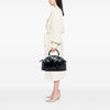Secondhand Gucci Coated Canvas Bamboo Dialux Pop Satchel