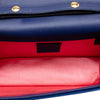 Secondhand Gucci Crystal G Velvet Broadway Crossbody
