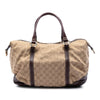 Secondhand Gucci GG Canvas Horsebit Nail Boston Bag