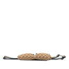 Secondhand Gucci GG Canvas Web Double Pocket Belt Bag