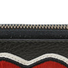 Secondhand Gucci GG Marmont Pebbled Calfskin Embroidered Blind For Love Zip Around Wallet