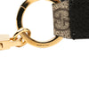 Secondhand Gucci GG Supreme and Calfskin Interlocking G Bag Charm and Key Ring