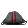 Secondhand Gucci GG Supreme Web Drawstring Backpack