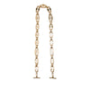 Gucci Gold Plated and Strass Chain Strap Secondhand