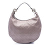 Secondhand Gucci Large Metallic Guccissima Twins Hobo