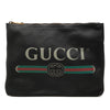 Secondhand Gucci Medium Calfskin Logo Portfolio Clutch