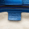 Secondhand Gucci Medium Metallic Calfskin Bamboo Shopper Satchel