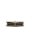 Secondhand Gucci Metallic Pebbled Calfskin Piston Broadway Evening Bag