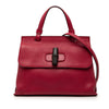 Secondhand Gucci Small Calfskin Bamboo Daily Satchel