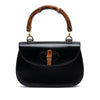 Secondhand Gucci Small Calfskin Bamboo Top Handle Bag
