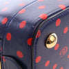 Secondhand Gucci Small Calfskin Polka Dot Horsebit 1955 Top Handle Satchel