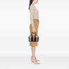 Secondhand Gucci Small Diamante Canvas Web Joy Boston Bag