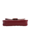 Secondhand Gucci Small GG Marmont Matelasse Diagonal GG Canvas and Leather Shoulder Bag
