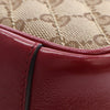 Secondhand Gucci Small GG Marmont Matelasse Diagonal GG Canvas and Leather Shoulder Bag