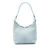 Secondhand Gucci Square G Suede Shoulder Bag