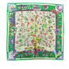 Hermès Fantaisies Indiennes Silk Scarf 90 Secondhand