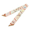 Hermès Funny Ice Cream Silk Twilly Scarf Secondhand