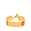 Secondhand Hermès Wide Enamel Clic Clac H Bracelet GM